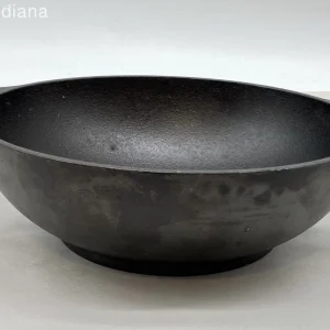 Lodge 9 Inch Cast Iron Mini Wok Dual Handle 9MW Pre-Seasoned USA